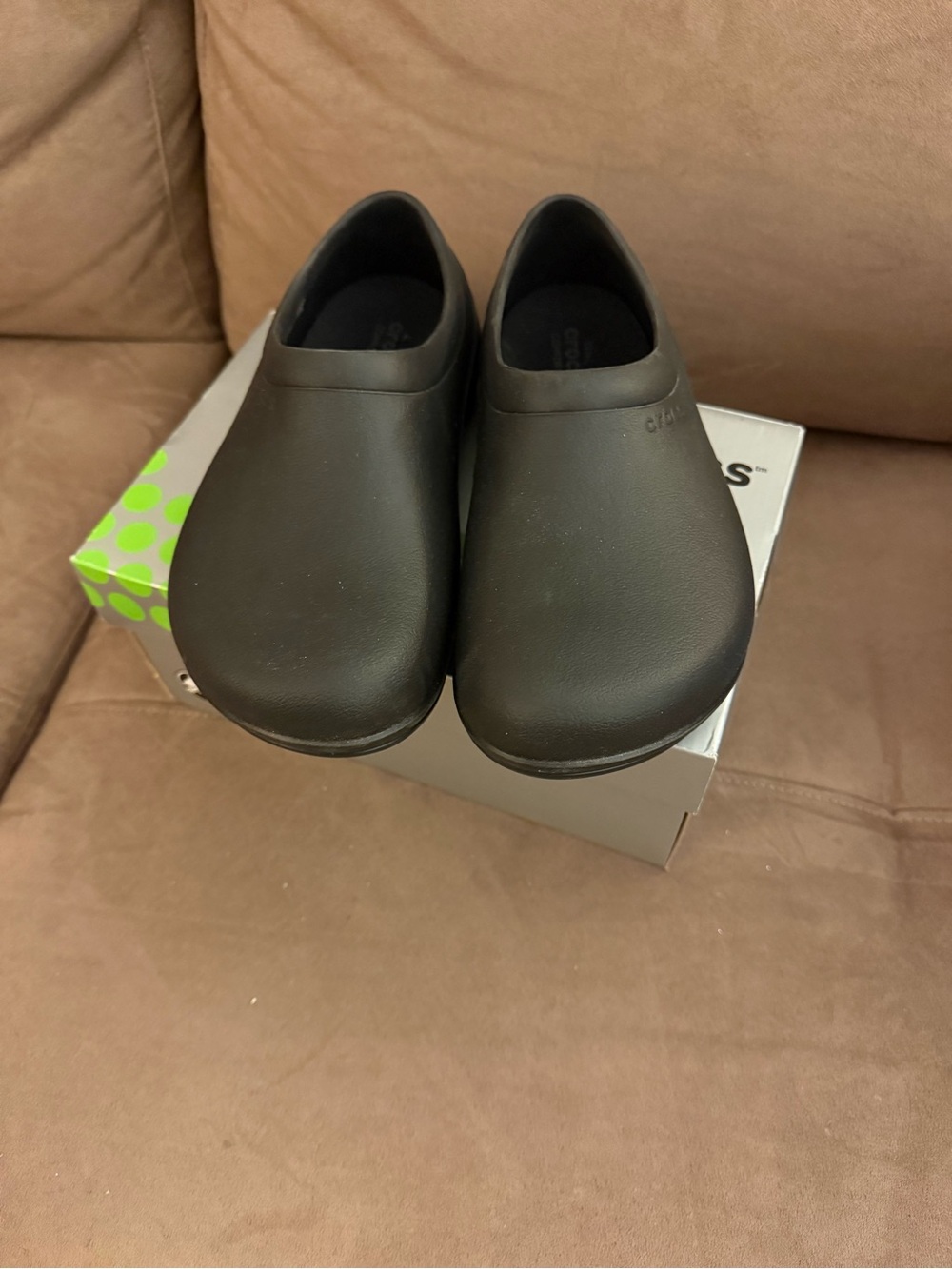 CROCS Men’s Black Slip-On Work Clog